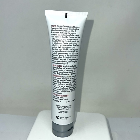 EltaMD UV Physical SPF 41 Lightly Tinted Sunscreen Sensitive Skin - New Sealed - Picture 2 of 4